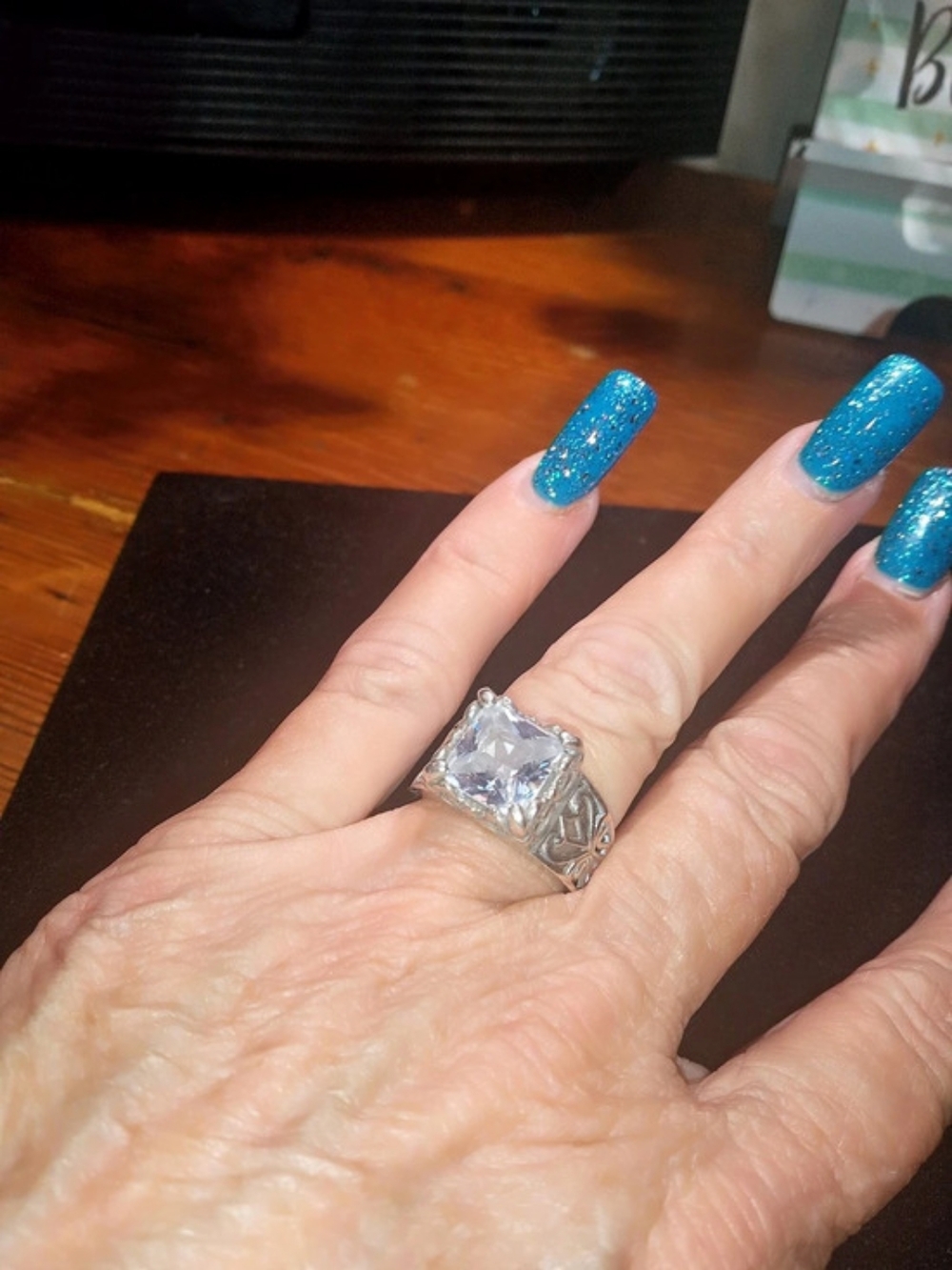 Silpada SrerlingSilver Uptown Statement Ring